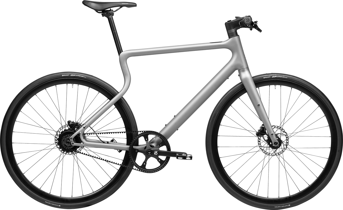 Seitenansicht Premium E-Bike Stadtfuchs